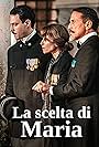 Sonia Bergamasco, Cesare Bocci, and Alessio Vassallo in La scelta di Maria (2021)