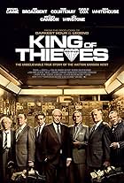 Michael Caine, Jim Broadbent, Michael Gambon, Tom Courtenay, Paul Whitehouse, Ray Winstone, and Charlie Cox in King of Thieves (2018)