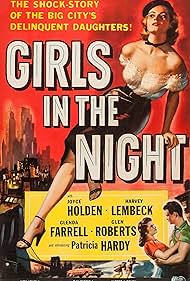 Joyce Holden and Harvey Lembeck in Girls in the Night (1953)