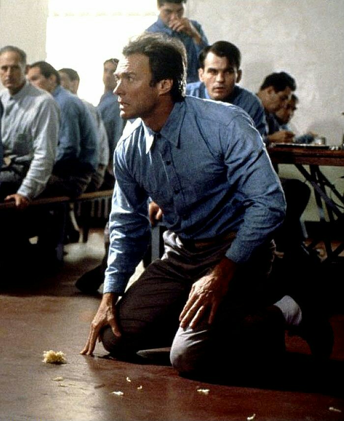 Clint Eastwood and Jack Thibeau in Escape from Alcatraz (1979)