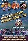 Gina Wendkos, Daryl W. Kamack, Franklin Marshall the Third, Allene Quincy, Tom Clark, Bill Devlin, Atsuko Okatsuka, William Chang, Samantha Baxley, Tuesday Thomas, Herman Wrice, Michael A. Pina, Lila Hart, and Brandon Scott Keller in Super Stand Up Comedy Bowl (2019)