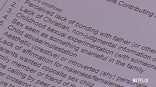 In the 1970s, five men struggling with being gay in their Evangelical church started a Bible study to help each other leave the "homosexual lifestyle." They quickly received over 25,000 letters from people asking for help and formalized as Exodus International, the largest and most controversial conversion therapy organization in the world. 
But leaders struggled with a secret: their own "same-sex attractions" never went away. After years as superstars in the religious right, many of these men and women have come out as LGBTQ, disavowing the very movement they helped start. Focusing on the dramatic journeys of former conversion therapy leaders, current members, and a survivor, PRAY AWAY chronicles the "ex gay" movement's rise to power, its unscientific influence, and its legacy of profound harm.