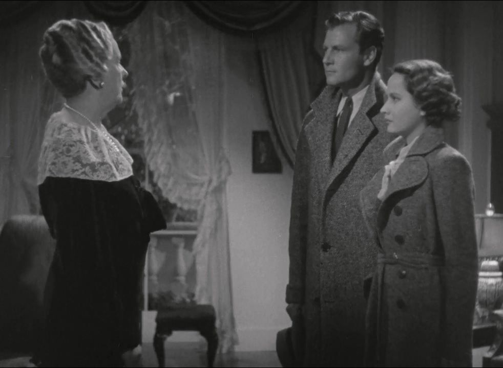 Alma Kruger, Joel McCrea, and Merle Oberon in These Three (1936)