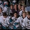 Emilio Estevez, Joshua Jackson, Brandon Quintin Adams, Matt Doherty, Vincent LaRusso, Aaron Lohr, Marguerite Moreau, and Justin Wong in D2: The Mighty Ducks (1994)