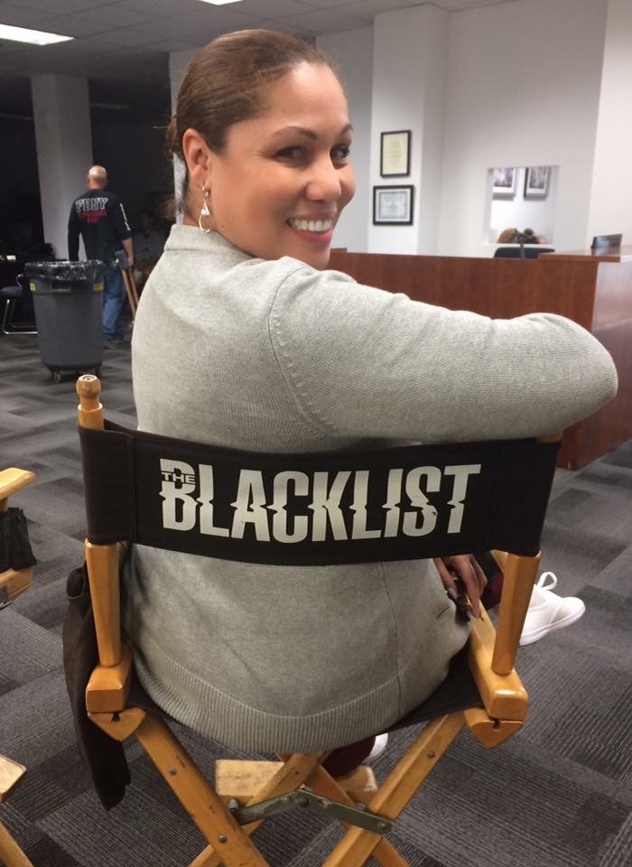 Playing a nurse on the popular NBC tv show The Blacklist. Getting ready to shoot my scene.