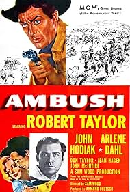 Robert Taylor and John Hodiak in Ambush (1950)