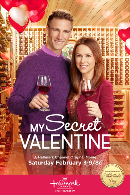 Lacey Chabert and Andrew W. Walker in My Secret Valentine (2018)