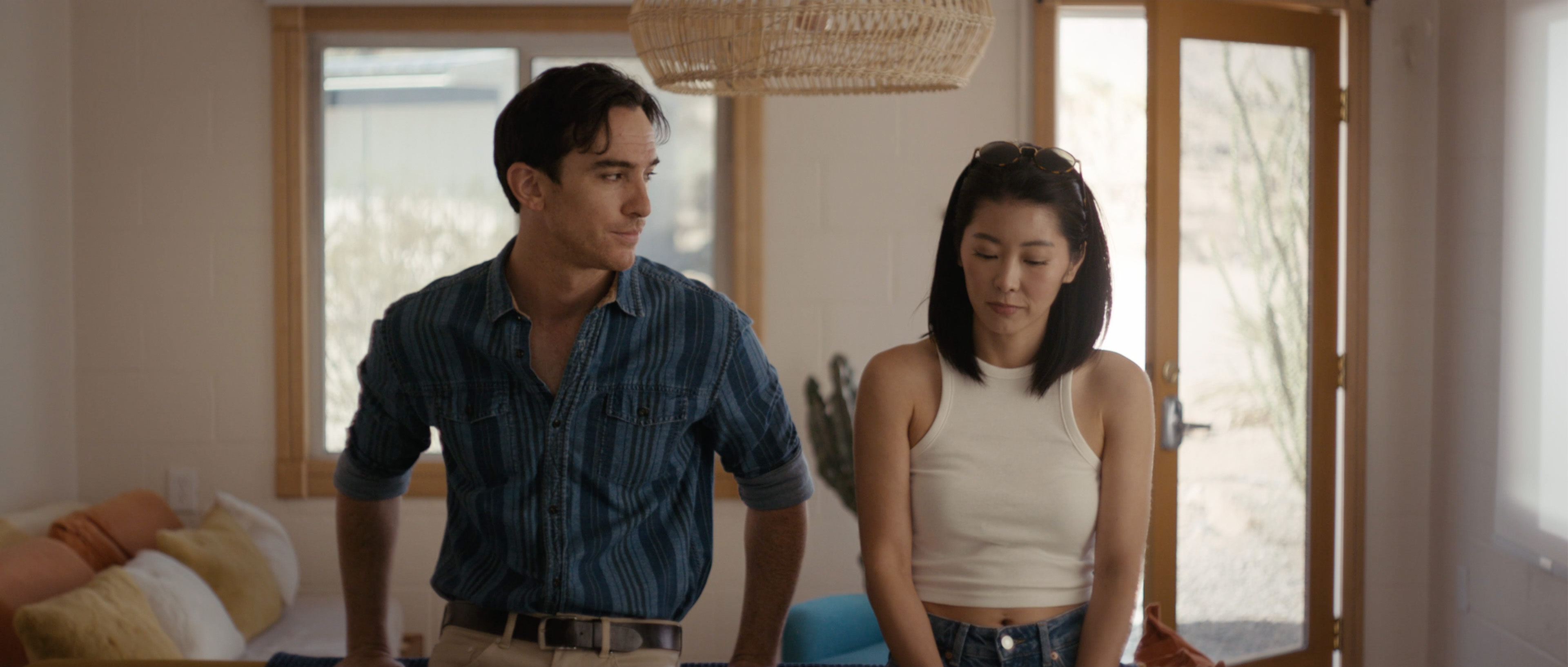 Brandon Shypkowski and Chikako Fukuyama in 29 Palms (2024)