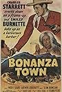 Smiley Burnette and Charles Starrett in Bonanza Town (1951)