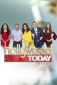 Garcelle Beauvais, Ali Landry, Ross Mathews, Tanner Thomason, and Amanda Salas in Hollywood Today (1955)