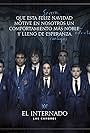 Asia Ortega, Daniel Arias, Paula del Río, Albert Salazar, Gonzalo Diez, Daniela Rubio, and Claudia Riera in El Internado: Las Cumbres (2021)