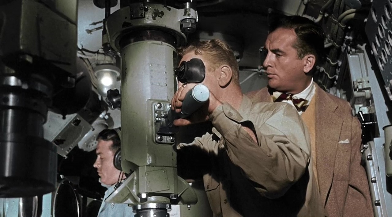 Donald Curtis and Chuck Griffiths in It Came from Beneath the Sea (1955)