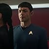 Ethan Peck and Gia Sandhu in Star Trek: Strange New Worlds (2022)