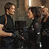 Milla Jovovich, Boris Kodjoe, and Johann Urb in Resident Evil: Retribution (2012)