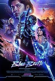 Susan Sarandon, Elpidia Carrillo, Damián Alcázar, Adriana Barraza, George Lopez, Raoul Max Trujillo, Bruna Marquezine, Harvey Guillén, Xolo Maridueña, and Belissa Escobedo in Blue Beetle (2023)