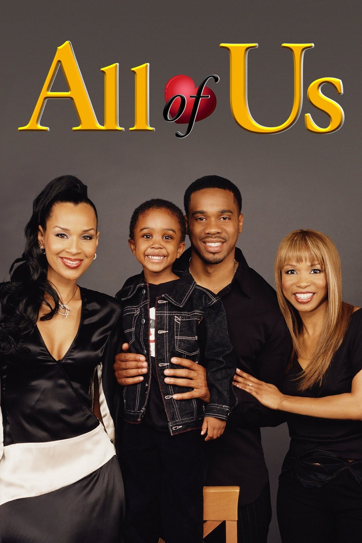 Elise Neal, LisaRaye McCoy, Duane Martin, and Khamani Griffin in All of Us (2003)