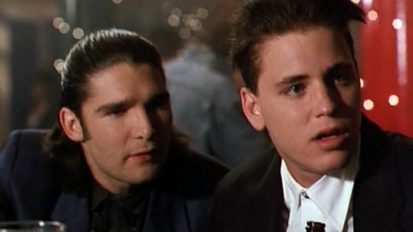 Corey Feldman and Corey Haim in Blown Away (1992)