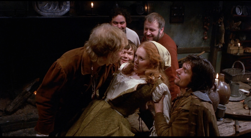 Stephan Chase, Michael Elphick, Godfrey James, Gertan Klauber, Andrew McCulloch, and Quinn O'Hara in Cry of the Banshee (1970)