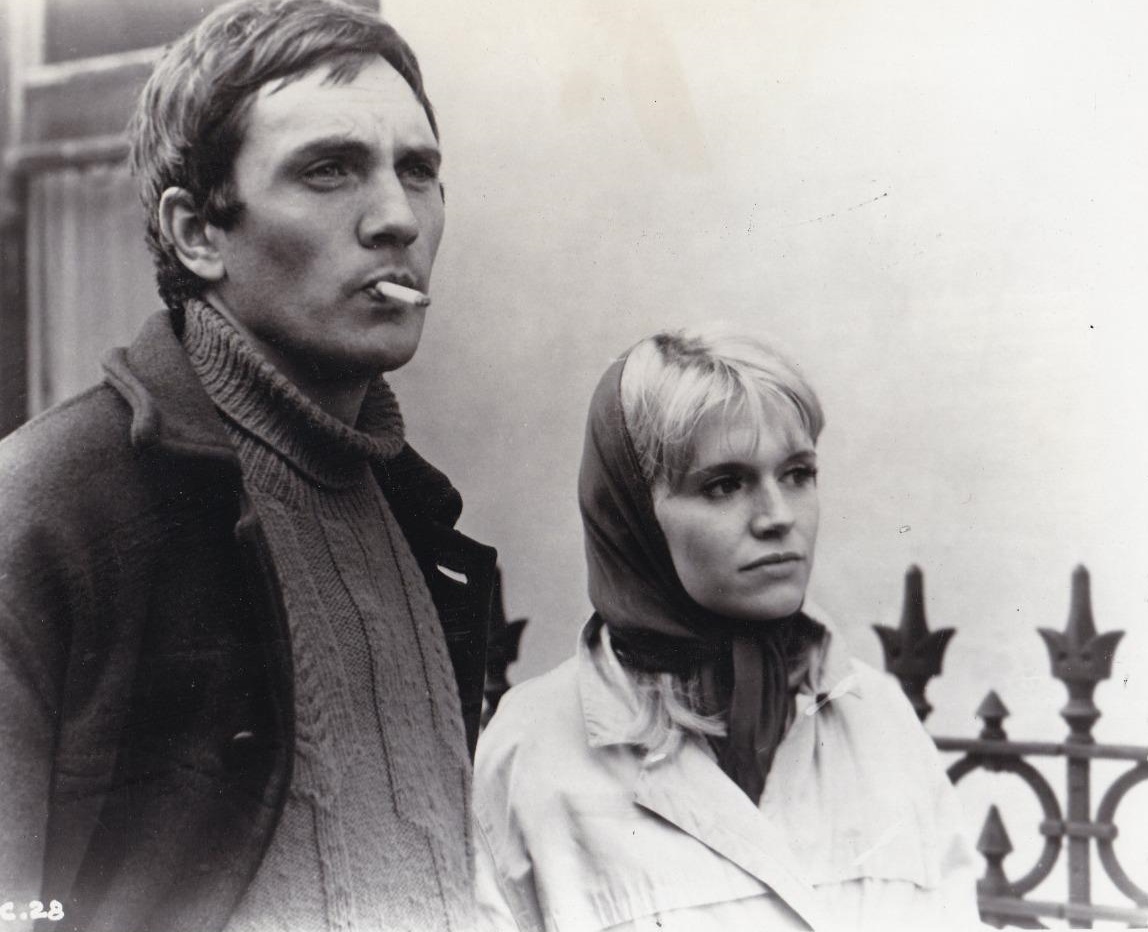 Terence Stamp and Carol White in Poor Cow (1967)