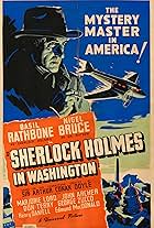 Basil Rathbone in Sherlock Holmes in Washington (1943)