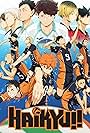 Yu Hayashi, Satoshi Hino, Ayumu Murase, and Kaito Ishikawa in Haikyu!! Los ases del vóley (2014)