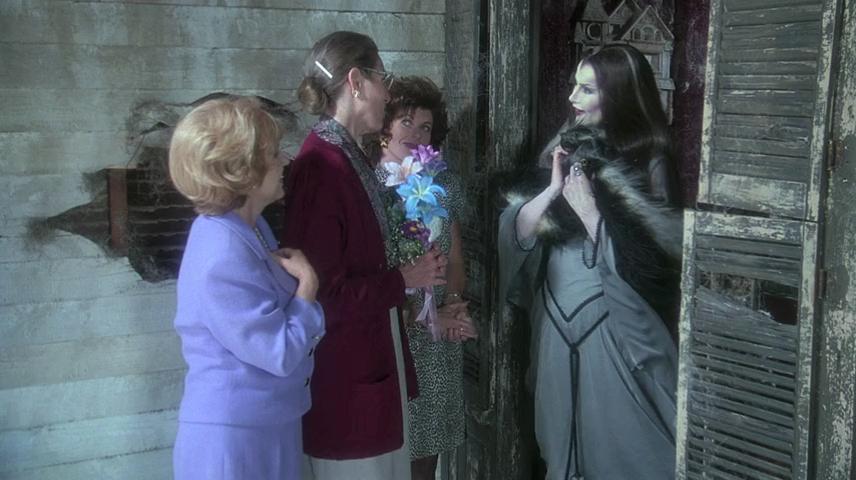 Mary Woronov, Veronica Hamel, Judy Kain, and Lynne Marie Stewart in Here Come the Munsters (1995)