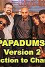 Geoff Schuman, Rakesh Jhalli, Neer Vaja, Feona Mali, and Nick Field in Papadums - V2 - Introduction to Characters (2020)