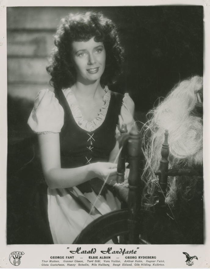 Elsie Albiin in Harald Handfaste (1946)