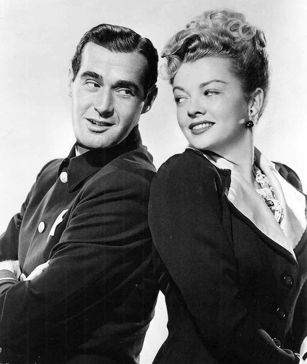 Myrna Dell and James Nolan in Domani saranno uomini (1948)