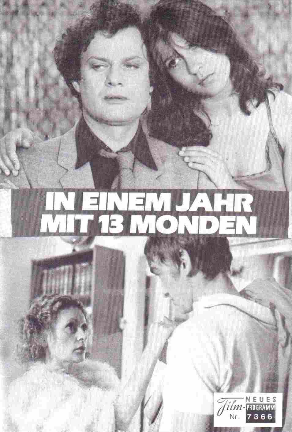 Ingrid Caven, Gottfried John, Eva Mattes, and Volker Spengler in In a Year with 13 Moons (1978)