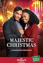 Christian Vincent and Jerrika Hinton in A Majestic Christmas (2018)