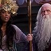 Peter Boyle and Aisha Tyler in The Santa Clause 3: The Escape Clause (2006)