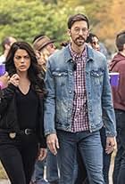 Vanessa Ferlito and Rob Kerkovich in Waiting for Monroe (2020)