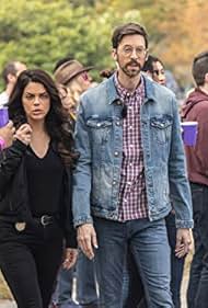 Vanessa Ferlito and Rob Kerkovich in Waiting for Monroe (2020)