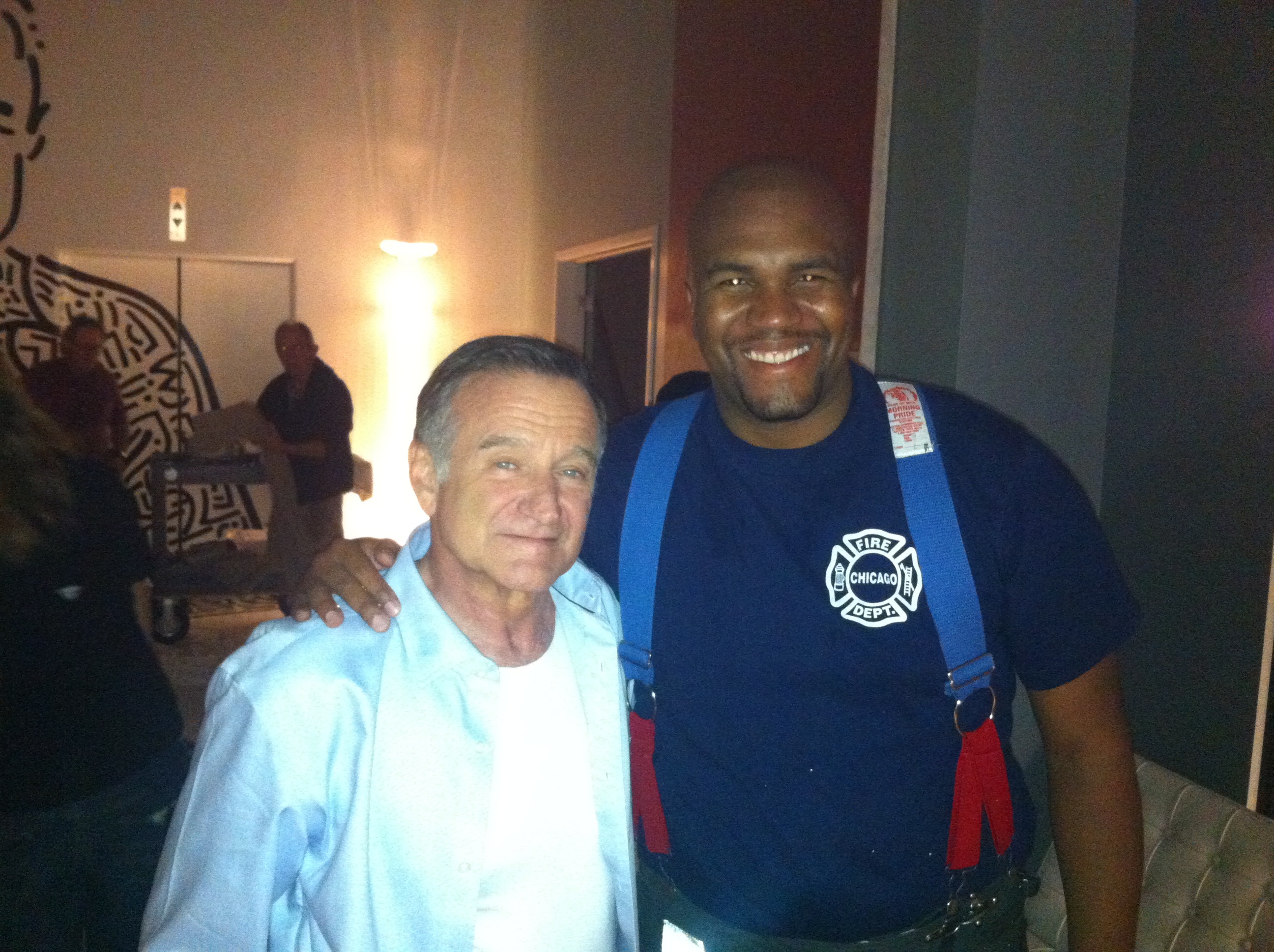 The Crazy Ones BTS - costar w Robin Williams