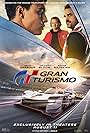 Orlando Bloom, David Harbour, and Archie Madekwe in Gran Turismo (2023)