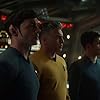 Anson Mount, Ethan Peck, Celia Rose Gooding, and Dan Jeannotte in Star Trek: Strange New Worlds (2022)