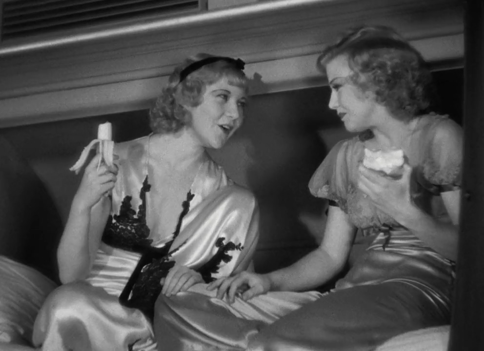 Ginger Rogers and Una Merkel in 42nd Street (1933)