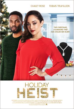 Chaley Rose, Tobias Truvillion in Holiday Heist