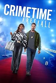 Luke Macfarlane and Lyndie Greenwood in CrimeTime: Freefall (2024)