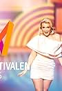 Edvin Törnblom and Kristina Petrushina in Melodifestivalen 2025 (2025)