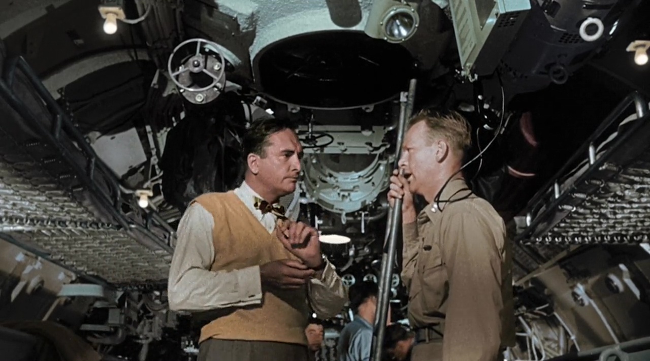 Donald Curtis and Chuck Griffiths in It Came from Beneath the Sea (1955)