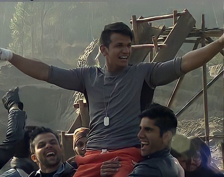 Prince Narula and Varun Sood in MTV Roadies (2003)