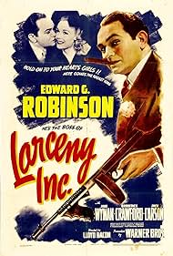 Edward G. Robinson and Jane Wyman in Larceny, Inc (1942)