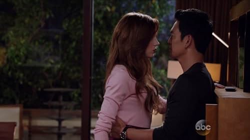 John Cho and Karen Gillan in Selfie (2014)