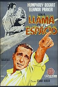 Humphrey Bogart and Eleanor Parker in Una llama en el espacio (1950)