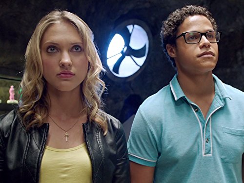 Ciara Hanna and John Mark Loudermilk in Power Rangers Megaforce (2013)