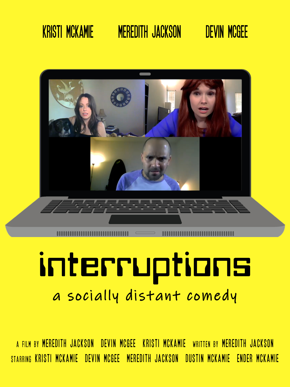 Ender McKamie, Kristi Murdock, Devin McGee, Dustin McKamie, and Meredith Jackson in Interruptions (2020)