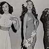 Veronica Lake, Paulette Goddard, and Dorothy Lamour in Star Spangled Rhythm (1942)