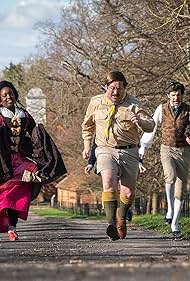 Jim Howick, Martha Howe-Douglas, Ben Willbond, Mathew Baynton, Laurence Rickard, and Lolly Adefope in Part of the Family (2021)